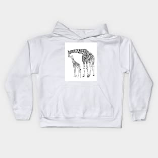 Giraffes Kids Hoodie